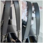 YSL LouLou Grey Leather with Silver Hardware #RYRK-2 - Image 19