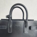 YSL Sac De Jour Bag Black Smooth Leather and Gold Hardware #RKTT-2 - Image 15