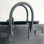 YSL Sac De Jour Bag Black Smooth Leather and Gold Hardware #RKTT-2 - Image 16