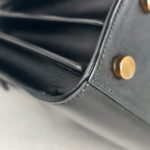 YSL Sac De Jour Bag Black Smooth Leather and Gold Hardware #RKTT-2 - Image 13