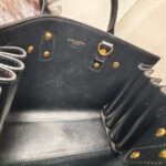 YSL Sac De Jour Bag Black Smooth Leather and Gold Hardware #RKTT-2 - Image 29