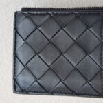 Bottega Veneta Card Holder Black Intrecciato Leather with Silver Hardware #RSLY-200 - Image 4