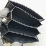 Bottega Veneta Card Holder Black Intrecciato Leather with Silver Hardware #RSLY-201 - Image 12