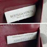 Bottega Veneta Card Holder Maroon Leather #RSKO-2 - Image 15