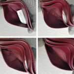 Bottega Veneta Card Holder Maroon Leather #RSKO-2 - Image 16