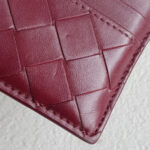 Bottega Veneta Card Holder Maroon Leather #RSKO-2 - Image 12