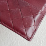Bottega Veneta Card Holder Maroon Leather #RSKO-2 - Image 13