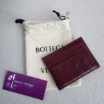 Bottega Veneta Card Holder Maroon Leather #RSKO-2 - Image 2