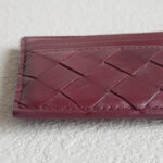 Bottega Veneta Card Holder Maroon Leather #RSKO-2 - Image 8