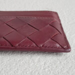 Bottega Veneta Card Holder Maroon Leather #RSKO-2 - Image 9