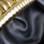 Bottega Veneta The Mini Pouch Bag/Clutch Gold Patent Leather with Gold Hardware #RSYC-1 - Image 22