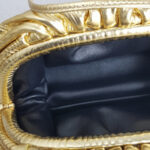 Bottega Veneta The Mini Pouch Bag/Clutch Gold Patent Leather with Gold Hardware #RSYC-1 - Image 20