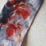 C.dior Mitzah Scarf Multicolor Flower Printed Silk #RSSY-4 - Image 8