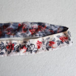 C.dior Mitzah Scarf Multicolor Flower Printed Silk #RSSY-4 - Image 6