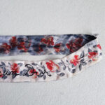 C.dior Mitzah Scarf Multicolor Flower Printed Silk #RSSY-4 - Image 4