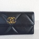 Chanel 19 Long Wallet Black Lambskin with Gold Hardware #RSSY-3 - Image 4