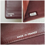 Chanel Bi-fold Long Wallet Black Lambskin with Silver Hardware #RCOK-2 - Image 15