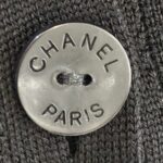 Chanel Black Wool Blazer Size 38 #RSOY-3 - Image 3