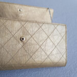 Chanel CC Flap Long Wallet Gold Aged Calfskin with Gold Hardware #RYOC-3 - Image 15