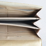 Chanel CC Flap Long Wallet Gold Aged Calfskin with Gold Hardware #RYOC-3 - Image 17