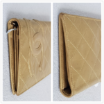 Chanel Cambon Long Wallet Gold Aged Calfskin with Gold Hardware #RYOC-4 - Image 7
