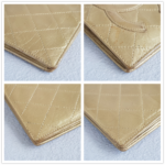 Chanel Cambon Long Wallet Gold Aged Calfskin with Gold Hardware #RYOC-4 - Image 13