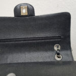 Chanel Medium Double Flap Black Grained Calfskin with Gold Hardware #RSOT-1 - Image 17