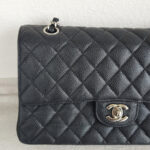 Chanel Medium Double Flap Black Grained Calfskin with Gold Hardware #RSOT-1 - Image 3