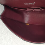 Chanel Medium Double Flap Black Grained Calfskin with Gold Hardware #RSOT-1 - Image 26