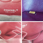 Chanel Medium Double Flap Black Grained Calfskin with Gold Hardware #RSOT-1 - Image 21