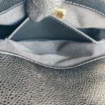 Chanel Mini Flap Black Grained Calfskin with Gold Hardware #RKRY-1 - Image 18