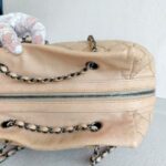 Chanel Tote Bag Beige Calf Leather with Ruthenium Hardware #RYEU-3 - Image 10