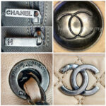 Chanel Tote Bag Beige Calf Leather with Ruthenium Hardware #RYEU-3 - Image 22