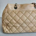 Chanel Tote Bag Beige Calf Leather with Ruthenium Hardware #RYEU-3 - Image 5