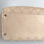 Chanel Tote Bag Beige Calf Leather with Ruthenium Hardware #RYEU-3 - Image 11