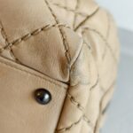 Chanel Tote Bag Beige Calf Leather with Ruthenium Hardware #RYEU-3 - Image 15