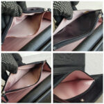 Chanel WOC Wallet On Chain Black Camellia Lambskin with Silver Hardware #RYOC-2 - Image 20