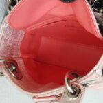 Christian Dior Lady Dior Micro Pink Lambskin with Silver Hardware #RYUU-1 - Image 19