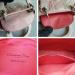 Christian Dior Lady Dior Micro Pink Lambskin with Silver Hardware #RYUU-1 - Image 18