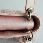 Christian Dior Lady Dior Micro Pink Lambskin with Silver Hardware #RYUU-1 - Image 6