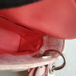 Christian Dior Lady Dior Micro Pink Lambskin with Silver Hardware #RYUU-1 - Image 21