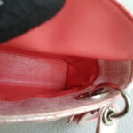Christian Dior Lady Dior Micro Pink Lambskin with Silver Hardware #RYUU-1 - Image 23