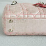 Christian Dior Lady Dior Micro Pink Lambskin with Silver Hardware #RYUU-1 - Image 7