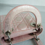 Christian Dior Lady Dior Micro Pink Lambskin with Silver Hardware #RYUU-1 - Image 14