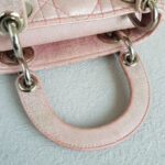 Christian Dior Lady Dior Micro Pink Lambskin with Silver Hardware #RYUU-1 - Image 15