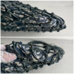 Christian Dior Net Buckle Bag BlueCalfskin /Oblique Technical Fabric Bag #RSTE-2 - Image 7