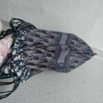 Christian Dior Net Buckle Bag BlueCalfskin /Oblique Technical Fabric Bag #RSTE-2 - Image 13