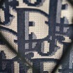 Christian Dior Net Buckle Bag BlueCalfskin /Oblique Technical Fabric Bag #RSTE-2 - Image 18