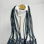 Christian Dior Net Buckle Bag BlueCalfskin /Oblique Technical Fabric Bag #RSTE-2 - Image 9