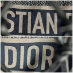 Christian Dior Net Buckle Bag BlueCalfskin /Oblique Technical Fabric Bag #RSTE-2 - Image 15